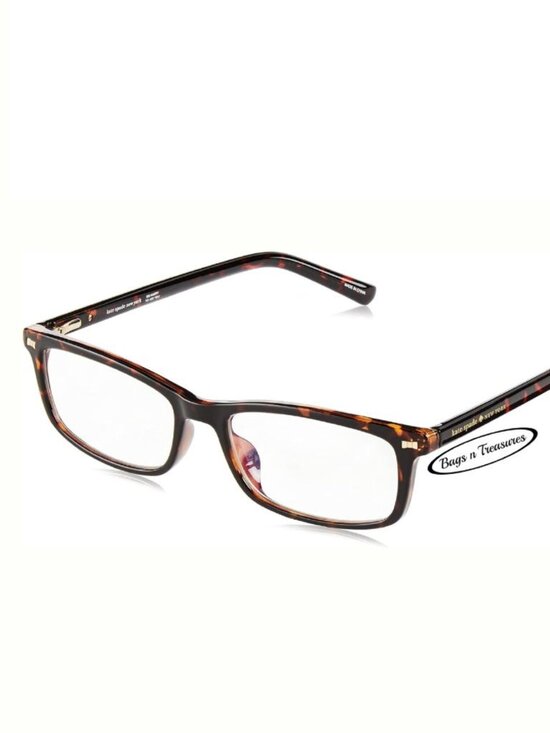 Kate Spade Jodie 2 Tortoise Rectangular Reading Glasses with Case +2.00 NWT main image 6